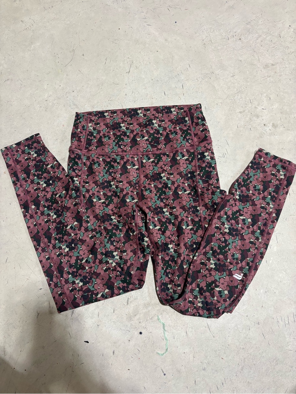 Fabletics Floral Leggings- matching bra available